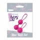 Venušiny kuličky PLEASURE BALLS and EGGS DUO BALL SET