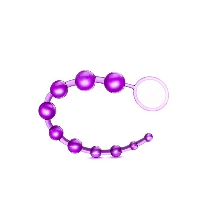 Korále anální B YOURS BASIC BEADS purple