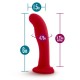 Dildo BLUSH TEMPTASIA JEZEBEL CRIMSON red