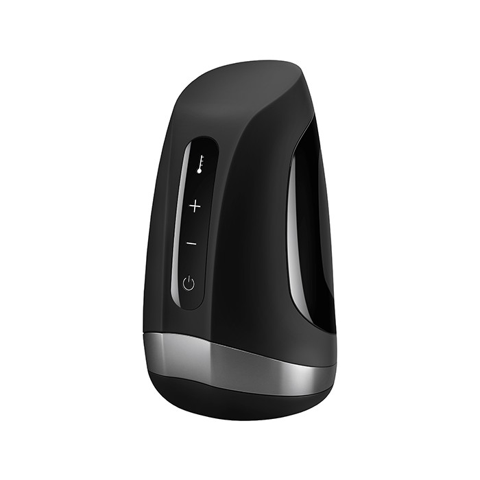 Satisfyer men heat vibration černá