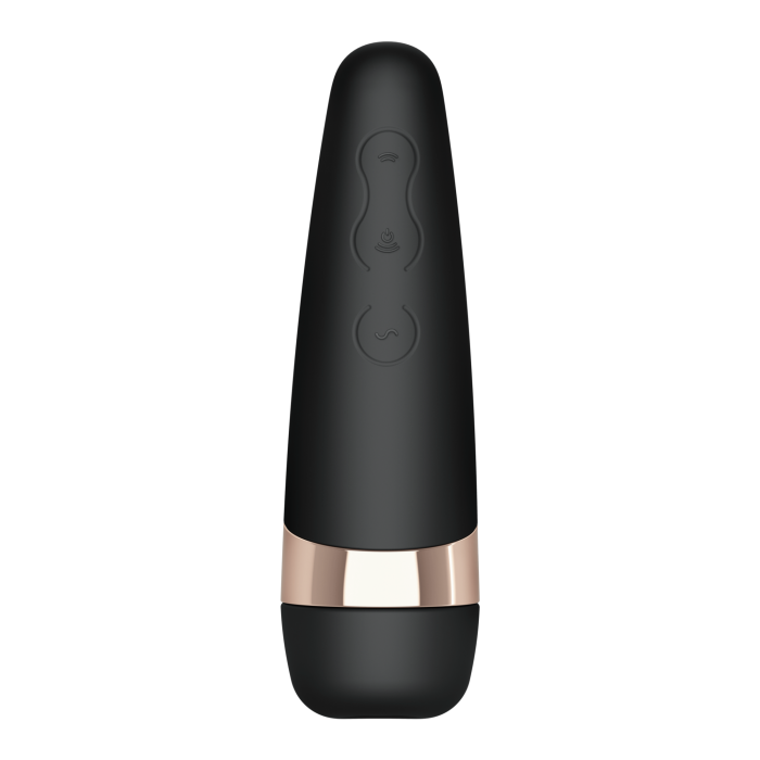 Satisfyer Pro 3 Vibration černá/růžové zlato