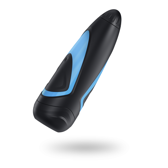 Satisfyer MEN černo-modrá/bílá
