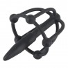 Dilator You2Toys Penis Plug with Glans Cage black