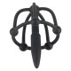 Dilator You2Toys Penis Plug with Glans Cage black