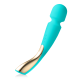 Smart Wand large - luxusní masážní strojek Lelo - tyrkysová