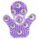 Masážní rukavice Roller Balls Massager purple