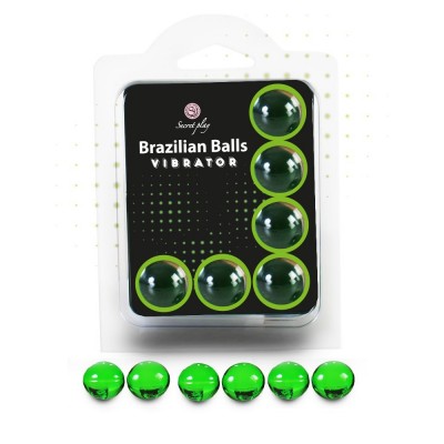 Tělový olej BRAZILIAN SHOCK 6 BALLS SET