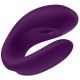 SATISFYER DOUBLE JOY violet