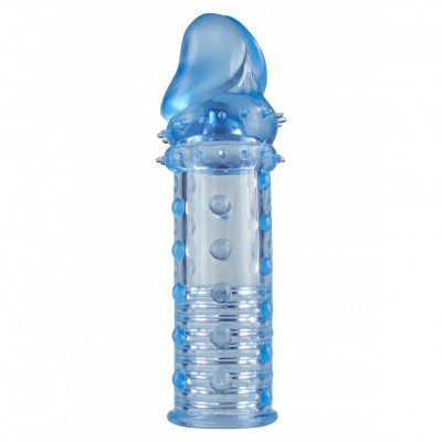 Návlek na penis POWER STUD SLEEVE blue