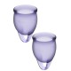 Menstruační kalíšky SATISFYER FEEL CONFIDENT MENSTRUAL CUP purple