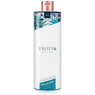 Tělový olej Exotiq Body to body Neutral 500 ml