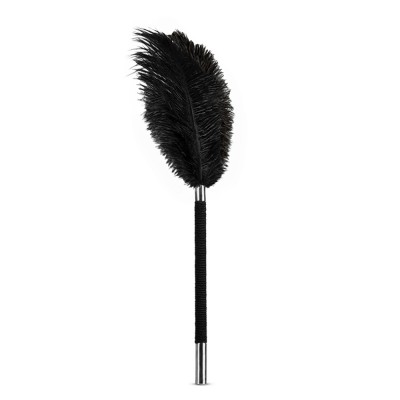 Dráždidlo péřové Blush NOIR SOFT FEATHER TICKLER black