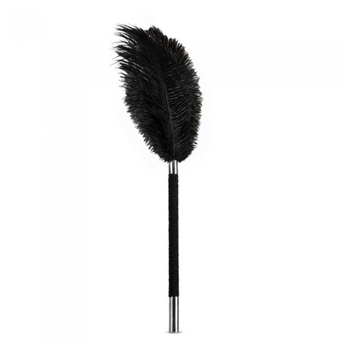 Dráždidlo péřové Blush NOIR SOFT FEATHER TICKLER black