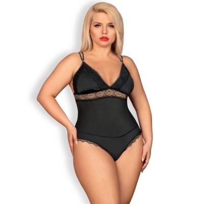 Body OBSESSIVE 810-TED-1 TEDDY černé 2XL