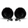 Skřipce na bradavky Blush NOIR POM ADJUSTABLE NIPPLE CLAMPS black