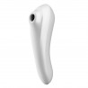 SATISFYER DUAL PLEASURE white