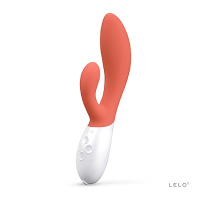 Ina 3 Coral orange - luxusní vibrátor Lelo - oranžová