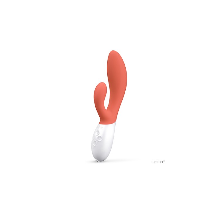 Ina 3 Coral orange - luxusní vibrátor Lelo - oranžová