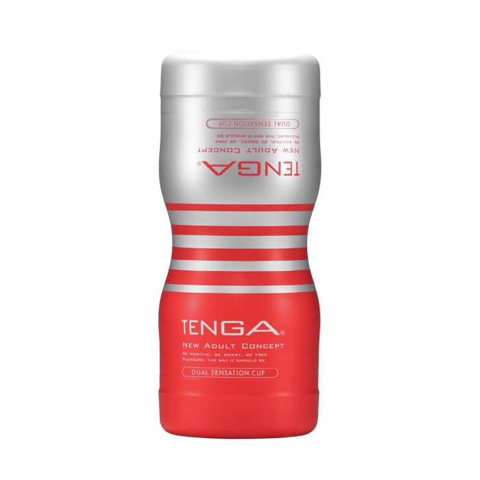 Honítko Tenga Dual Sensation Cup - červená