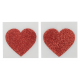 Lepítka na bradavky Titty Stickers heart