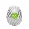 Pánský masturbátor vajíčko Tenga Egg Brush - uvnitř bílá