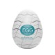 Pánský masturbátor vajíčko Tenga Egg Wavy II - uvnitř bílá, obal tyrkysová