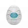 Pánský masturbátor vajíčko Tenga Egg Wavy II - uvnitř bílá, obal tyrkysová