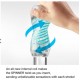 Pánský masturbátor Spinner Tetra - modrá
