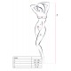 Catsuit PASSION BS001 černý S-L