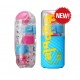 Pánský masturbátor Bobble Crazy Cubes - růžovo-modrá