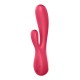 Vibrátor SATISFYER MONO FLEX červený