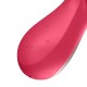 Vibrátor SATISFYER MONO FLEX červený