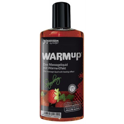 Tělový olej WARMup Jahoda 150 ml