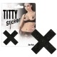 Nálepky na bradavky Titty Stickers X