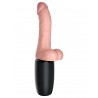 Pipedream King Cock Plus Triple Threat 6.5" Skin - tělová