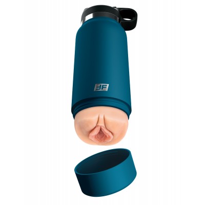 Pipedream PDX Plus Fuck Flask Private Pleaser - modrá