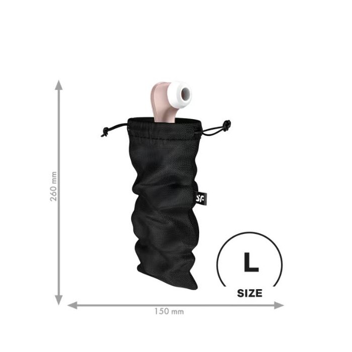 Satisfyer Toy bag black L - čená
