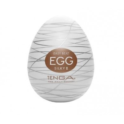 Pánský masturbátor vajíčko Tenga Egg Silky II -