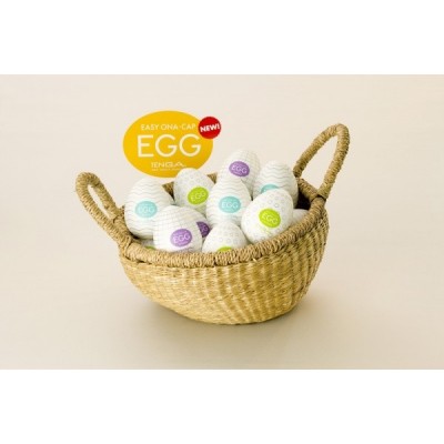 Pánský masturbátor vajíčko Tenga Egg Mix - uvnitř bílá, obal různé