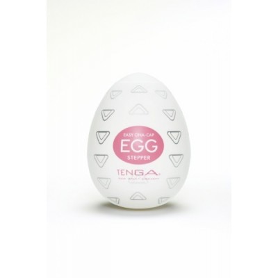 Pánský masturbátor vajíčko Tenga Egg Stepper - uvnitř bílá, obal růžová