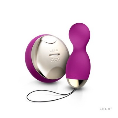 Hula - luxusní vibrátor na dálkové ovládání z kolekce Lelo Insignia SenseMotion - fialová
