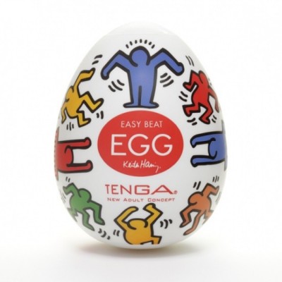 Pánský masturbátor vajíčko Tenga Egg Dance - uvnitř čirá, obal barevný